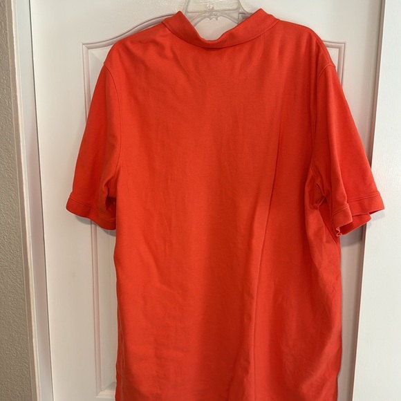 Men’s Croft &Barrow Polo in a watermelon color. XXLTall. 3 button closure. - Picture 3 of 7